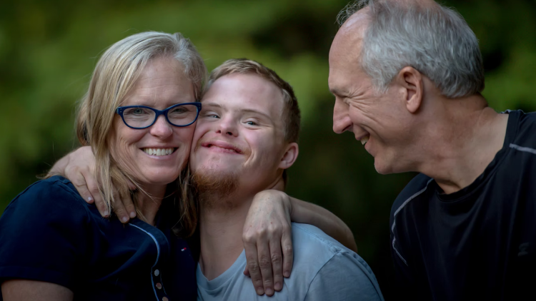 Parents with child